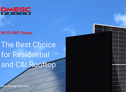 DMEGC Solar launches M10 rooftop solar modules with 410 W of output